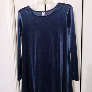 Old Navy velvet swing dress